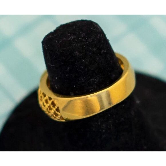 Victorian Crisscross Diamond Ring by Avon - Size 6 - L5 - Picture 3 of 4